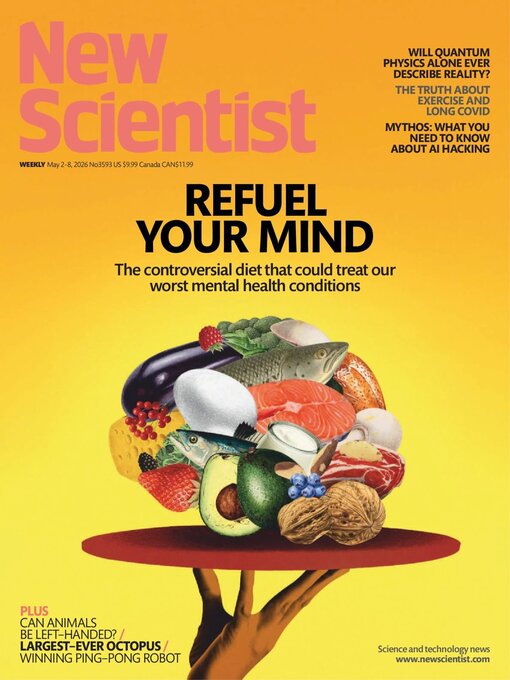 Cover image for New Scientist